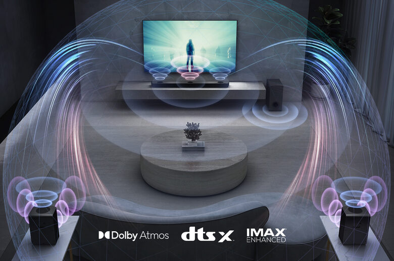 LG Soundbar S95QR 810W 9.1.5 canali, Meridian, Dolby Atmos
