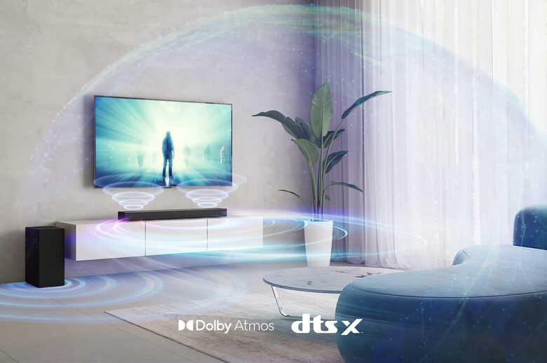 LG Soundbar S75Q 380W 3.1.2 canali, Meridian, Dolby Atmos