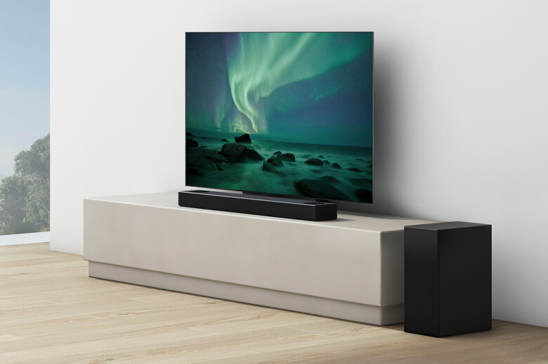 LG Soundbar S75Q 380W 3.1.2 canali, Meridian, Dolby Atmos