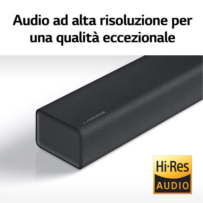 LG Soundbar S65Q 420W 3.1 canali, Meridian, DTS Virtual:X