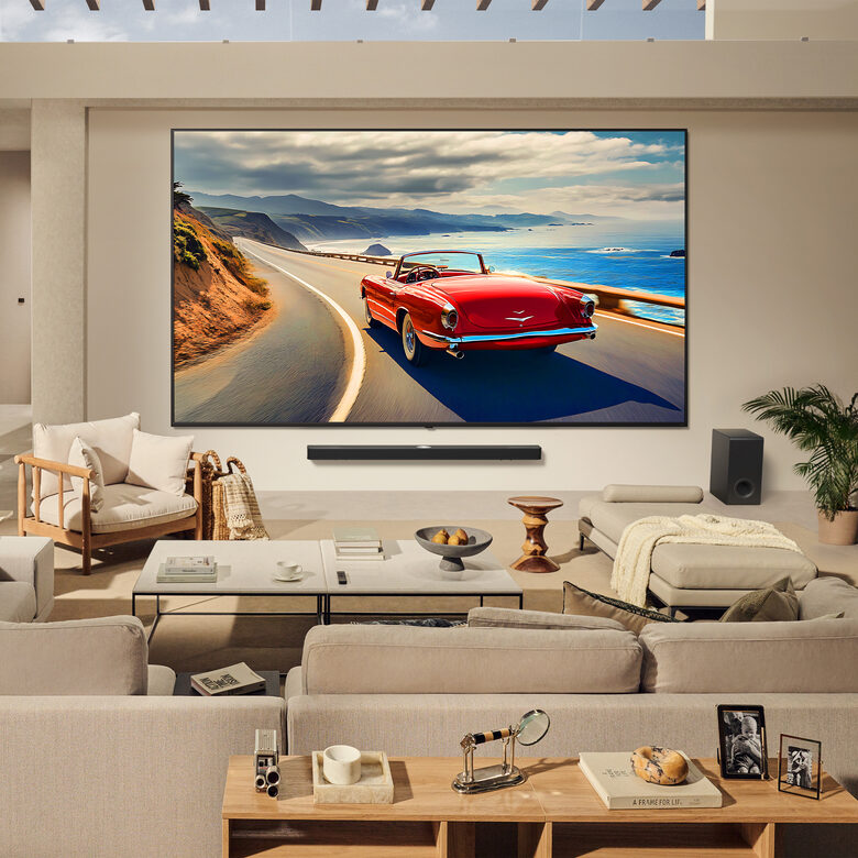 LG QNED AI 55QNED80A6A TV Serie QNED80 55'' 4K, α7 Gen8, HDR10, 20W, 3 HDMI con Game Optimizer, Smart TV WebOS 25