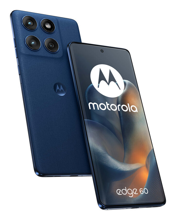 Motorola edge 60 con Moto AI (8/256GB, Fotocamera 50+50+10MP, selfie 50MP, Display 6.67" pOLED 120Hz, MediaTek Dimensity 24M, batteria 5200mAh, ricarica 68W, Android 15), PANTONE Gibraltar S