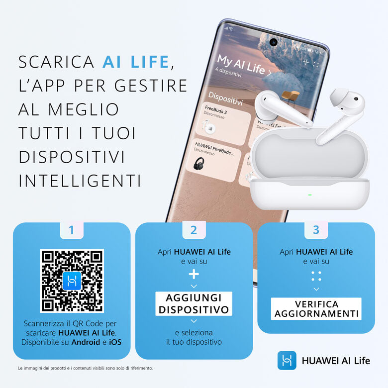 Huawei FreeBuds SE Auricolare Wireless In-ear Musica e Chiamate Bluetooth Bianco