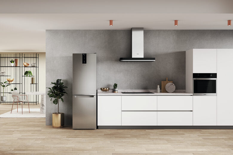 Whirlpool W7X 82O OX frigorifero con congelatore Libera installazione 335 L E Acciaio inossidabile