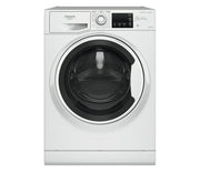 Hotpoint NDB 10725 WA IT lavasciuga Libera installazione Caricamento frontale Bianco E