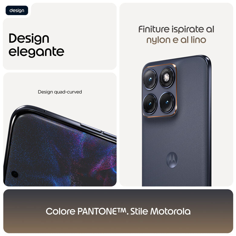 Motorola edge 70 fusion 17,2 cm (6.78") Doppia SIM Android 16.0 5G USB tipo-C 8 GB 256 GB 5200 mAh Nero