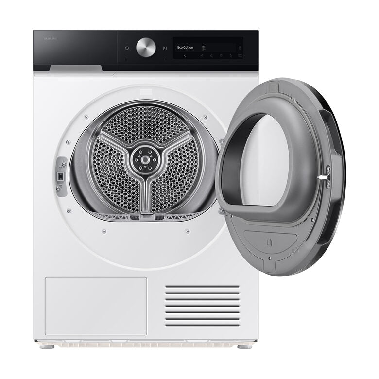 Samsung DV90DB7845GE Asciugatrice A Libera Installazione 9 Kg, Pompa Di Calore, AI Dry+, QuickDrive™, Classe A, Bianco