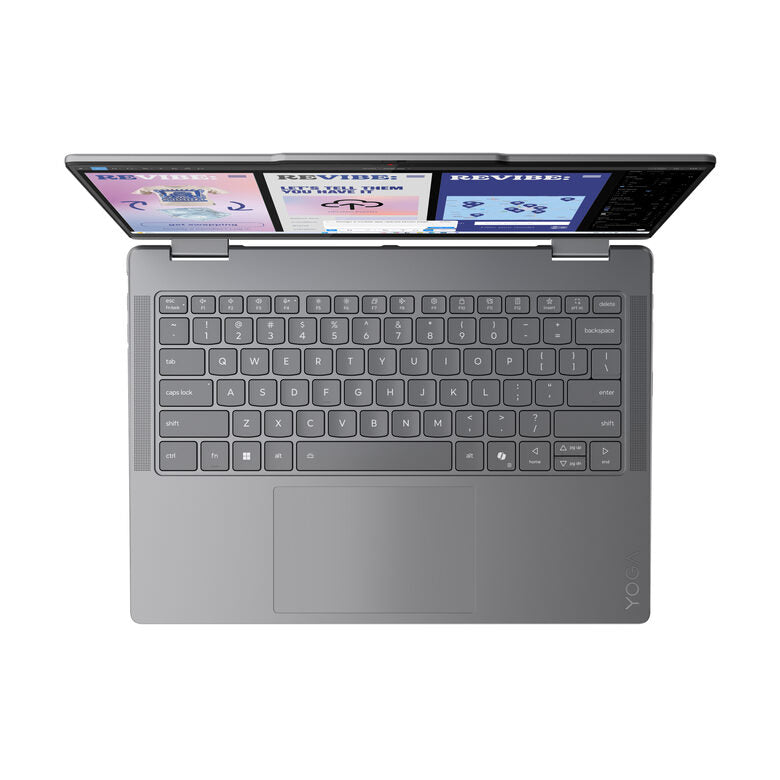 Lenovo Yoga 7 2-in-1 14ILL10 Copilot+ PC Intel Core Ultra 5 226V Ibrido (2 in 1) 35,6 cm (14") Touch screen WUXGA 16 GB 512 GB SSD Wi-Fi 7 (802.11be) Windows 11 Home Italiano Grigio