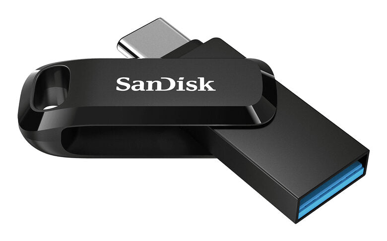 SanDisk Ultra Dual Drive Go unità flash USB 32 GB USB Type-A / USB Type-C 3.2 Gen 1 (3.1 Gen 1) Nero
