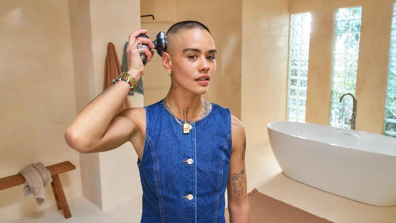 Philips 7000 series Head Shaver Pro HS7980/15 Rasoio avanzato con 90 minuti di autonomia