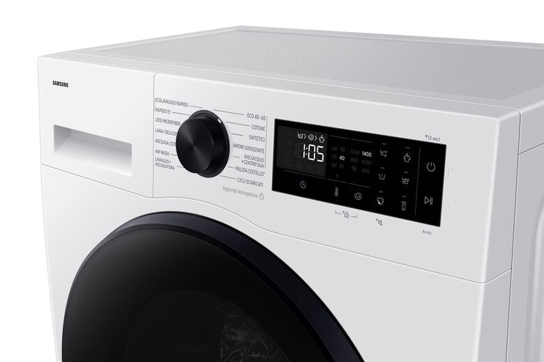 Samsung Lavasciuga Crystal Clean Slim 9Kg WD90DG5G34BEET