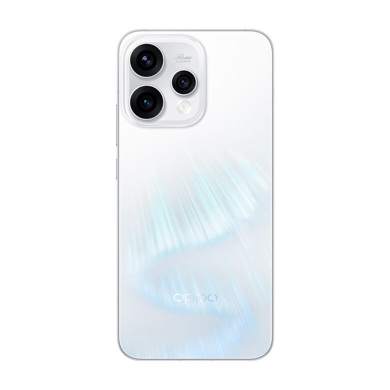 OPPO Reno15 5G AI Smartphone, Tripla fotocamera 50+50+8MP, Selfie 50MP, Display 6.59” 120HZ AMOLED FHD+, 6500mAh, RAM 8GB(Esp2GB/4GB/8GB)+ROM 512GB [Versione Italia], Aurora White