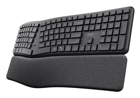 Trust Keyra Tastiera wireless multi-dispositivo ergonomica