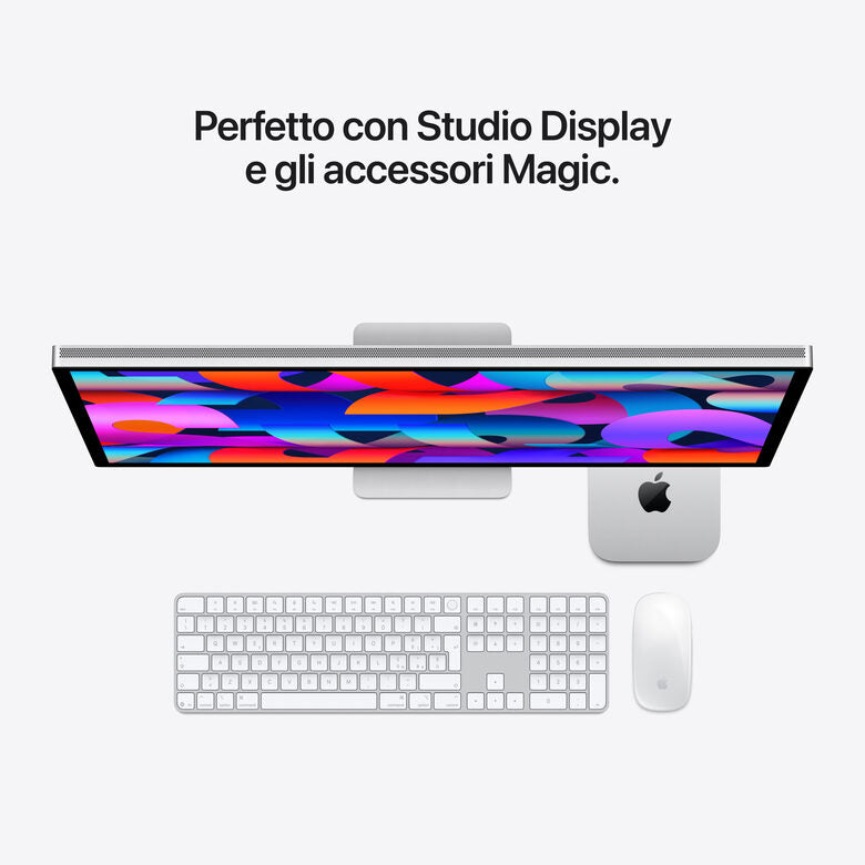Apple Mac mini : Chip M5 Pro con cpu 15 core e gpu 16 core, 512GB SSD - Argento