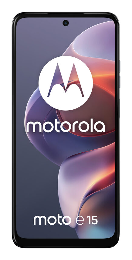 Motorola moto Smartphone e15 (2/64GB, Fotocamera da 32MP + sensore antisfarfallio, Display 6.67" HD+ 90Hz Corning® Gorilla® Glass 3, 5200mAh, MediaTek Helio G81 Extreme, Android 14 Go Editio