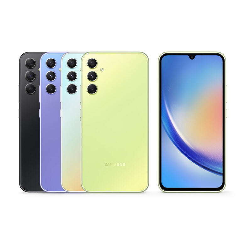 Samsung Galaxy A34 5G Display FHD+ Super AMOLED 6.6”, Android 13, 8GB RAM, 256GB, Doppia SIM, Batteria 5.000 mAh, Awesome Violet