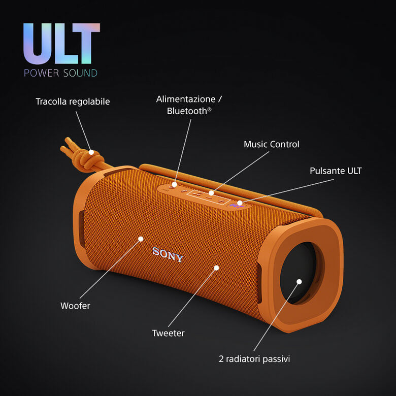 Sony Diffusore Srs Ult10D Orange