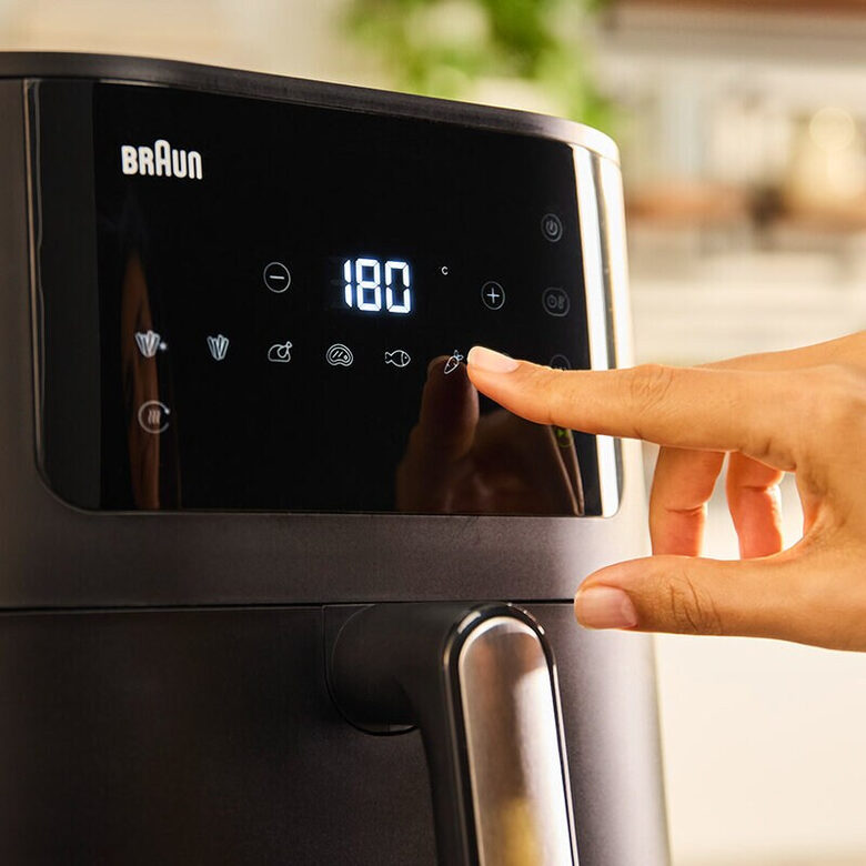 Braun HF5030 Singolo 6 L Indipendente 1700 W Friggitrice ad aria calda Nero