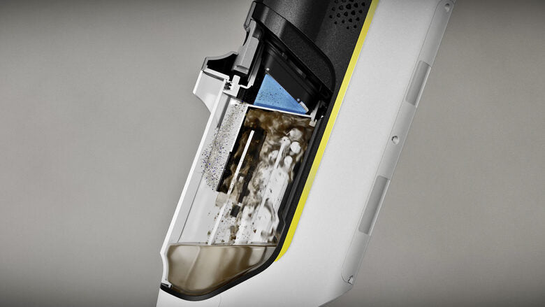 Kärcher FCV 2 Natural N aspirapolvere senza filo Bianco Senza sacchetto