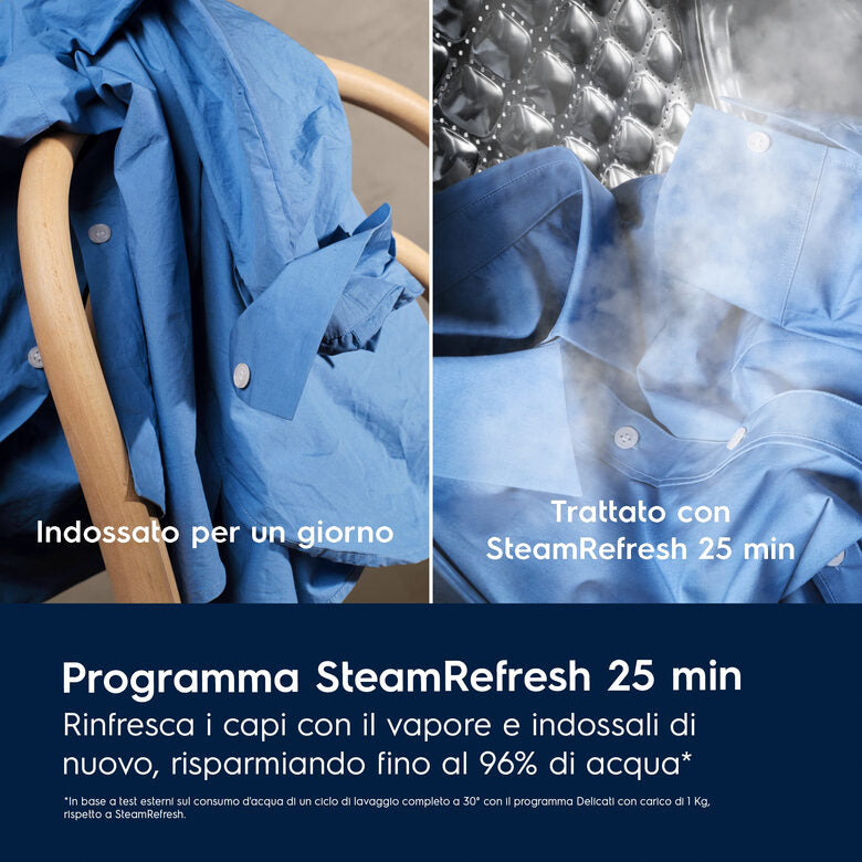 Electrolux EW7F411BG3 Lavatrice SteamCare A Libera Installazione 11 Kg, 1351 Giri, Classe A, Bianco