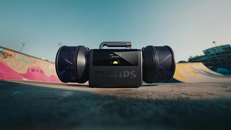 Philips The Tube Altoparlante portatile stereo Nero 140 W