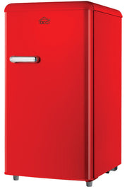 DCG Eltronic MF100R Frigorifero con Congelatore Libera installazione 100 L Rosso