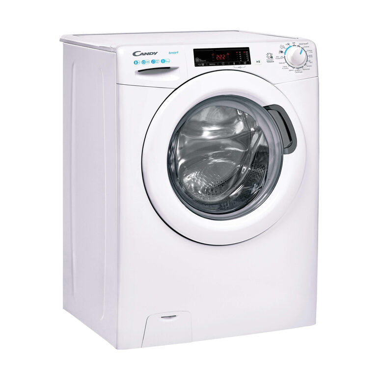 Candy CSS 128TW4-11 Smart Lavatrice A Libera Installazione 8 Kg, 1200 Giri, Vapore, Wi-Fi, Classe B, Bianco