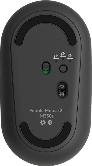 Logitech Pebble 2 Combo tastiera Mouse incluso RF senza fili + Bluetooth QWERTY Italiano Grafite