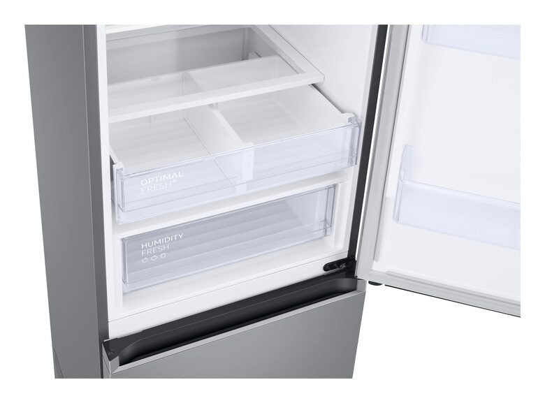 Samsung RB38T607BS9 EcoFlex Frigorifero Combinato A Libera Installazione, Tecnologia Spacemax™, Twin Cooling Plus™, Classe B, Inox
