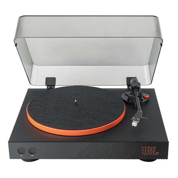 JBL Spinner BT Giradischi con trasmissione a cinghia Nero, Oro