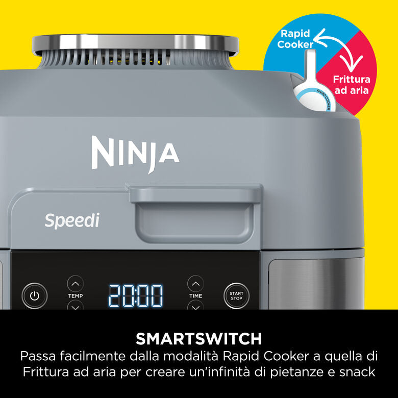 Ninja Rapid Cooker e Friggitrice ad aria Speedi ON400EU
