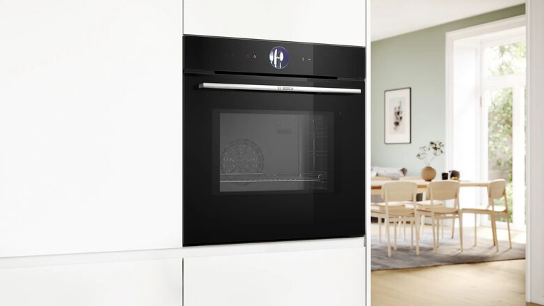 Bosch Serie 8 HMG7361B1 Forno combinato con microonde Air Fry Nero