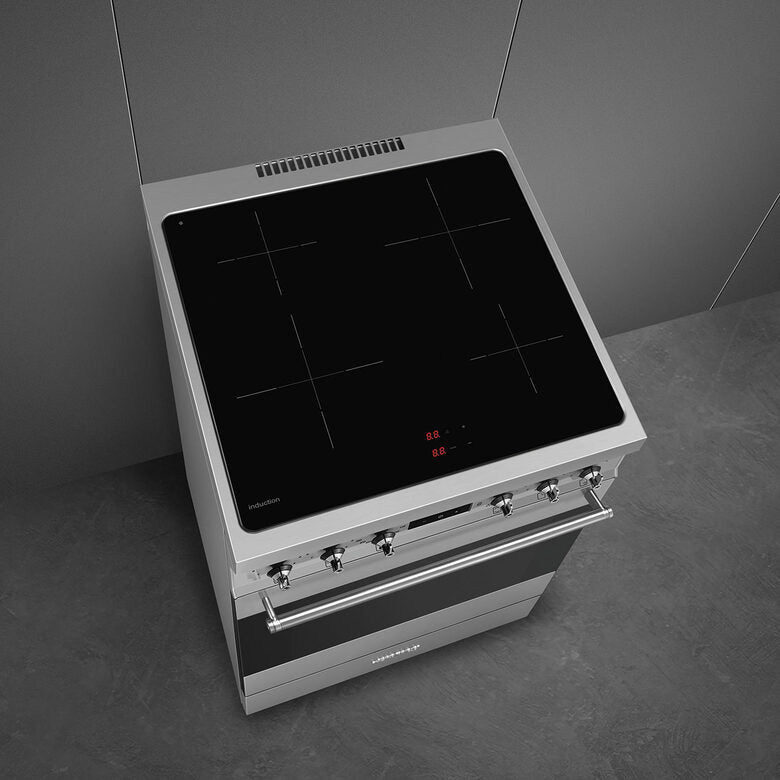 Smeg Cucina con piano cottura Induzione 60x60 cm C6IMXM2 CLASSE A