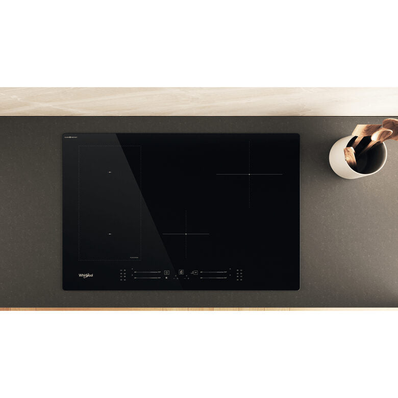 Whirlpool WL S2177 CPNE Nero Da incasso 77 cm Piano cottura a induzione 4 Fornello(i)