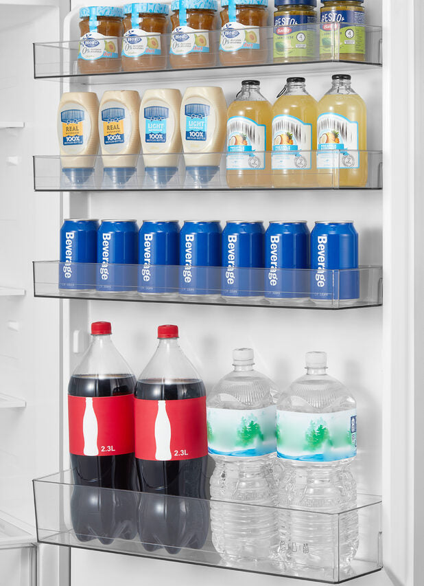 Midea MDRB593FGE46 Frigorifero Combinato A Libera Installazione, No Frost, Classe E, Inox