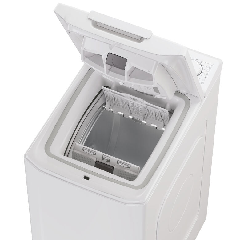 Candy TCA283D2-S ProWash 300 Lavatrice A Carica Dall'alto Libera Installazione 8 Kg, 1200 Giri, Motore Smart Inverter, Classe D, Bianco