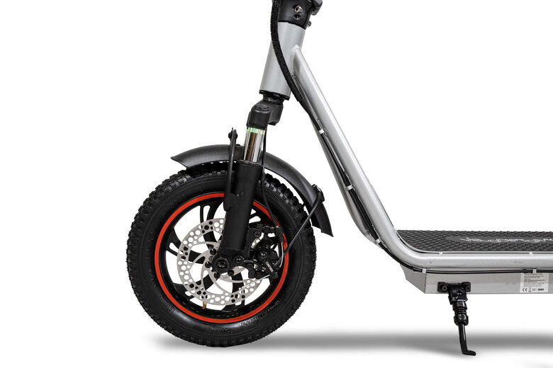 EMG Velociptor Street - Potenza motore 450W, ruote da 12", doppio freno a disco a/p, batteria 36V 10Ah, frecce direzionali