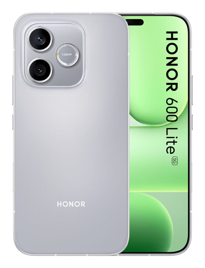 Honor BUNDLE 600 LITE 256GB V GREY+WATCH 2i BLACK 16,8 cm (6.6") Doppia SIM 5G USB tipo-C 16 GB 6520 mAh Grigio