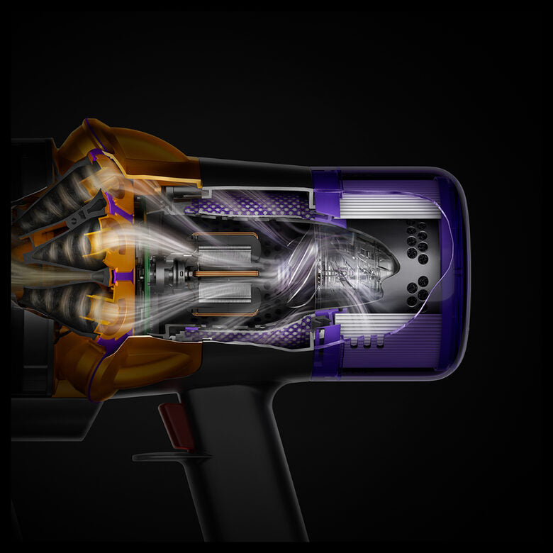 Dyson V15 Detect Absolute Aspirapolvere a bastone 2 in 1 Batteria Secco HEPA Senza sacchetto 0,77 L Acciaio inox