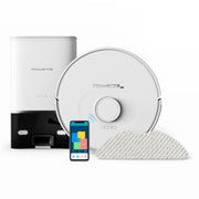 Rowenta X-Plorer RR8595WH aspirapolvere robot 0,26 L Senza sacchetto Bianco