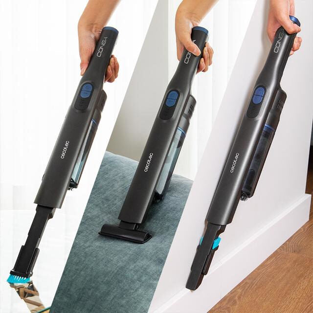 Cecotec Conga Rockstar Micro+ Animal aspirapolvere senza filo Grigio Senza sacchetto