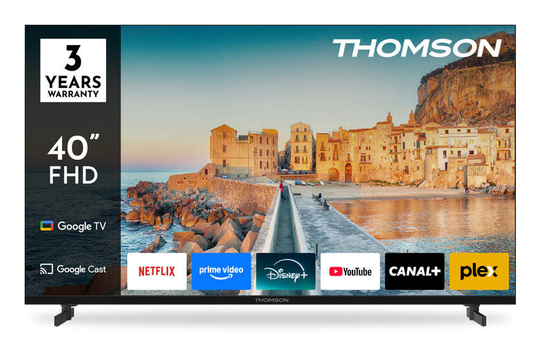 THOMSON LCD 40FG2S15 NERO SMART40 FHD SMART GOOGLE FRAMELESS DVB-TT2CSS2