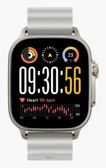 Realme WATCH 5 Smartwatch titanium silver 1,97" Amoled