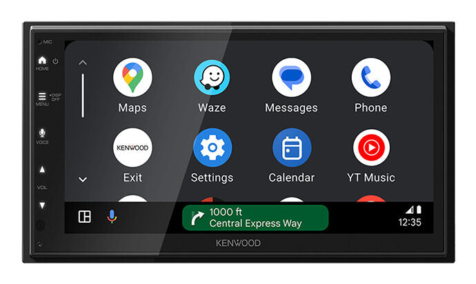 Kenwood DMX6523DABS Ricevitore multimediale per auto Nero Wi-Fi Bluetooth