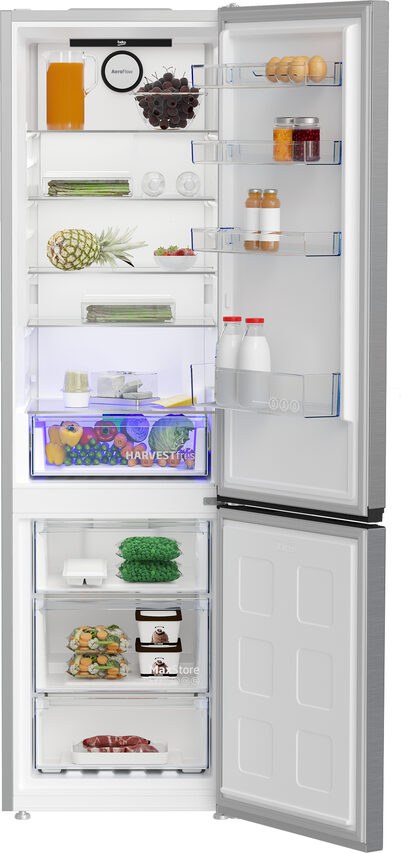 Beko B5RCNA406HXB1 frigorifero con congelatore Libera installazione 355 L C Alluminio