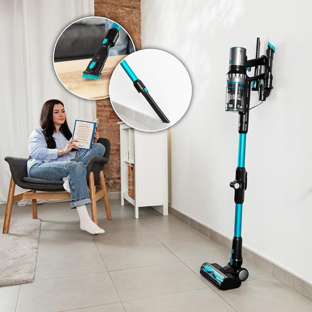 Cecotec Conga Rockstar 2500 aspirapolvere senza filo Nero Sacchetto per la polvere