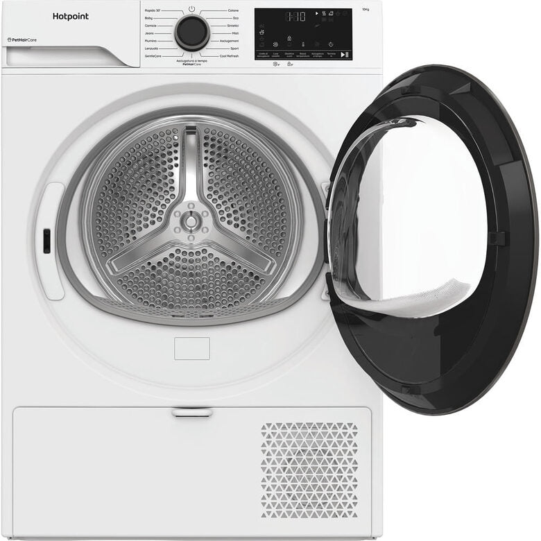 Hotpoint Ariston HPT 113D BS IT, Capacità 11kg, classe D, EasyIron, PetHair Removal | Profondità mobile 60cm