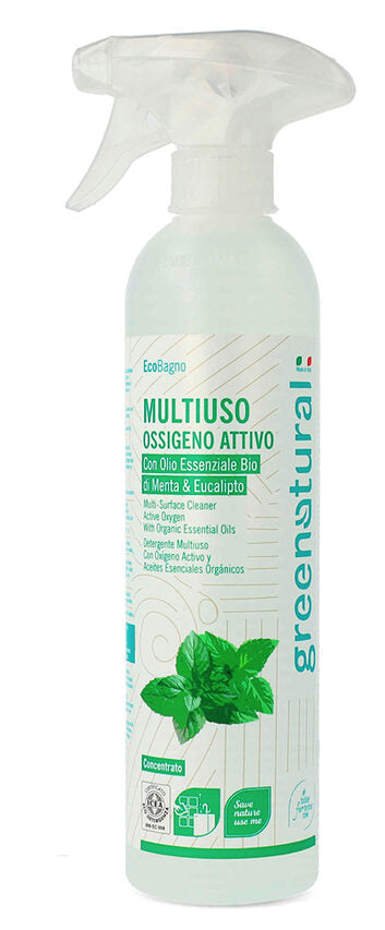 Greenatural CON008 detersivo per bagno e WC 500 ml Spray Gel