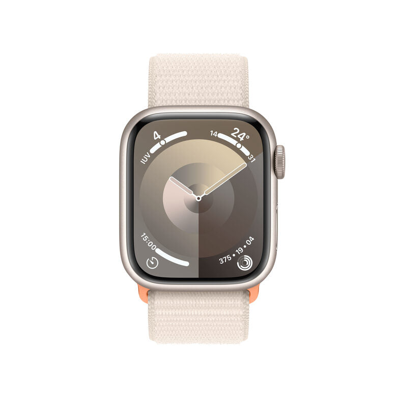 Apple Watch Series 9 GPS Cassa 41mm in Alluminio Galassia con Cinturino Sport Loop Galassia