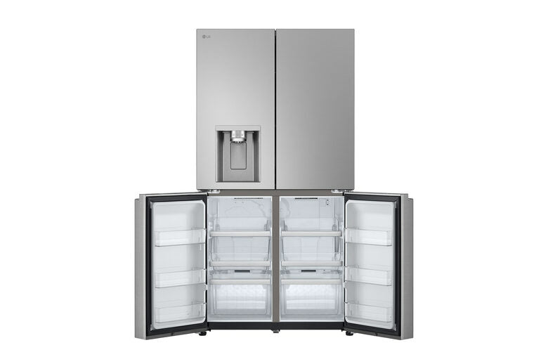 LG GML960PYBE Frigorifero Multidoor (E) 641L Wi-Fi Dispenser con allaccio UVnano Metal Fresh Porte piatte Argento